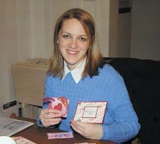 Monica Milburn helped organize Operation Heart to Heart to bring valentines and treats to Marines in Iraq.