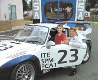 Race car fund-raiser helps kids