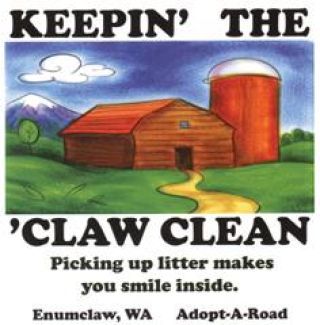 Resident makes commitment to keep the ‘claw clean