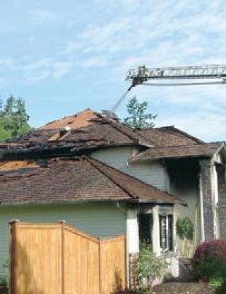 Firefighters battle house blaze and Sunday fire in Demo Forest