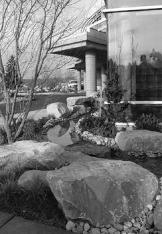 The newly completed Good Samaritan Cancer Center uses nature to create  a supportive setting for  patients. Photo by Teresa McCallion