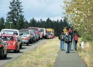 Council looks at high school traffic jam