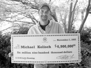 Buckley man has the winning ticket;