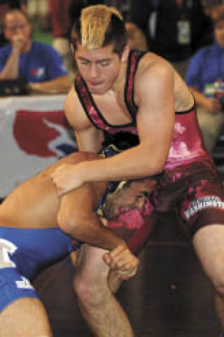 Bonney Lake’s Nick Bendon represented Washington at the  national wrestling tournament in Fargo