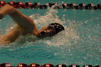 Connor Powers-Hubbard was a key swimmer on both the Spartans' state freestyle relay teams.