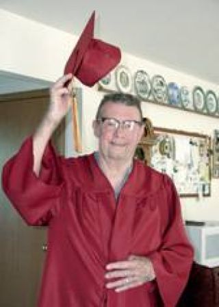 Nearly six decades later, Forsythe receiving diploma