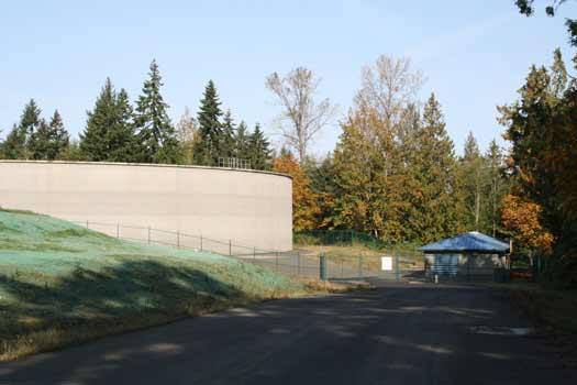 The Bonney Lake Peaking Storage tank