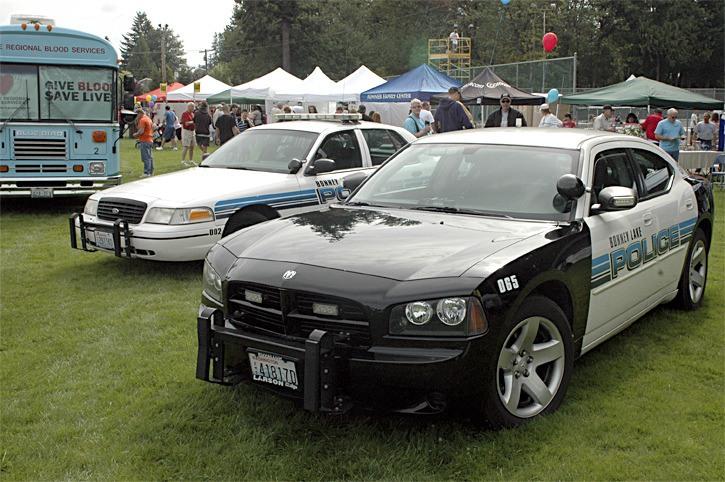 Bonney Lake squad cars at Bonney Lake Days August 2010. To view or buy photos