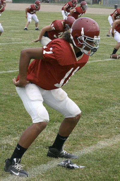 The Enumclaw spring football practices were held this past week