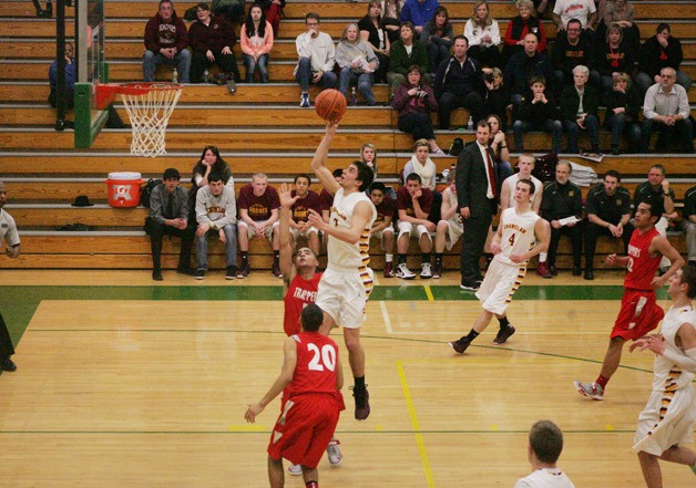 The Enumclaw Hornets beat Fort Vancouver in the first round of the West Central District playoffs.