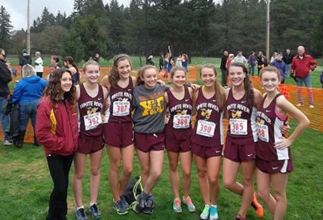 White River’s girls cross country crew capped a successful regular season with a second-place finish at last weekend’s district meet. The squad is now headed to Pasco for the Class 2A state meet.