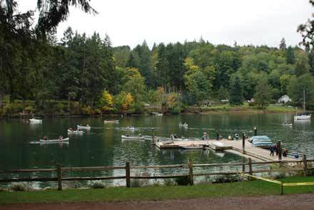 Camp Seymour is the perfect backdrop for Enumclaw's sixth-grade outdoor education program.