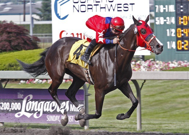 Carrabelle Harbor and jockey Isaias Enriquez prevail in the $18