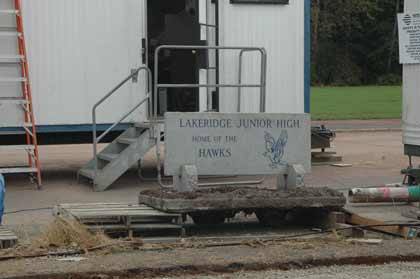 Teachers and staff got their first look at the new Lakeridge Middle School last week