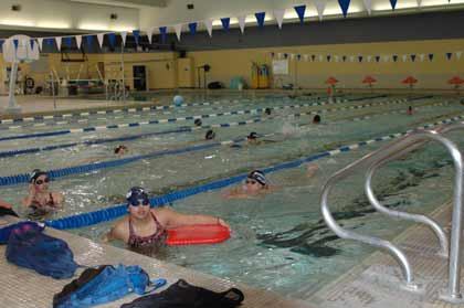 Members of the South Sound Titans practice May 6 at the Sumner High School Pool.