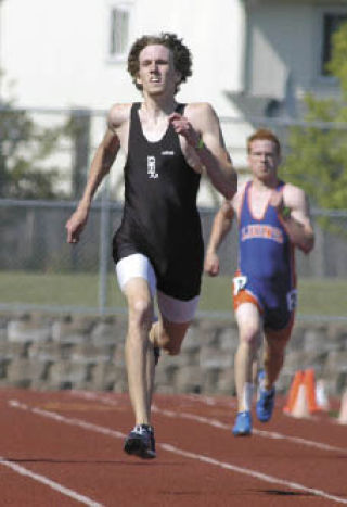 Bonney Lake’s Chris Pokorny finished  second in the  400-meter run with a time of 50.47 seconds.