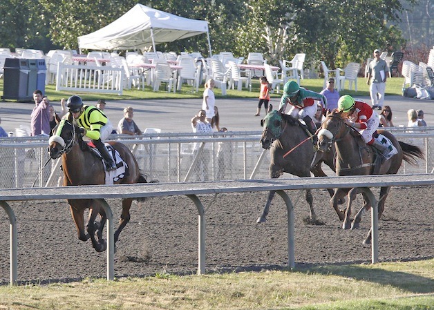 Chu and You and jockey Juan Gutierrez cruise to a 4 3/4-length victory in the $50