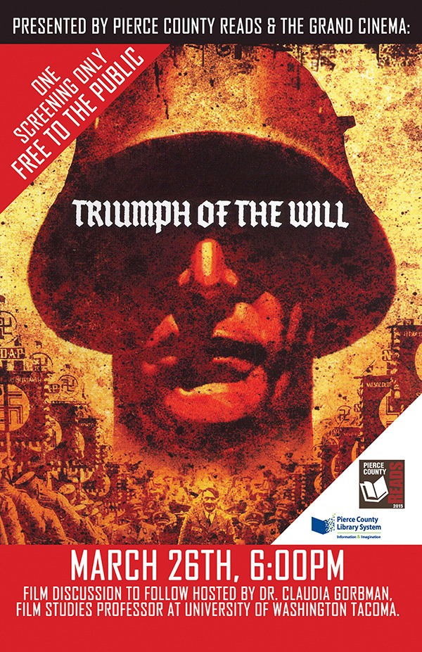 Triumph of the Will showing at the Grand Cinema