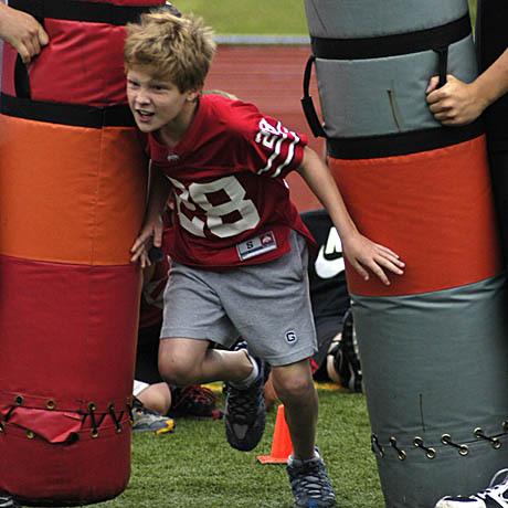 The Panther Future Champs Football Camps from boys grades 3-8 was held at Bonney Lake High School July 6-9.