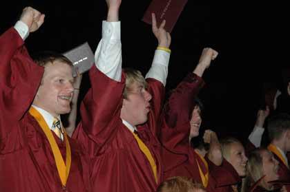 White River High School graduated 284 seniors June 8 at the White River Amphitheatre.