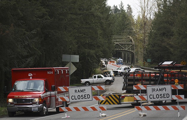 Permanent repairs will take place about one year after the bridge was damaged. As part of a regular inspection on April 4