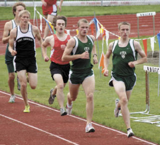 Nick Smith raced to the Class 1A state 800-meter title with a personal-best time of 1 minute