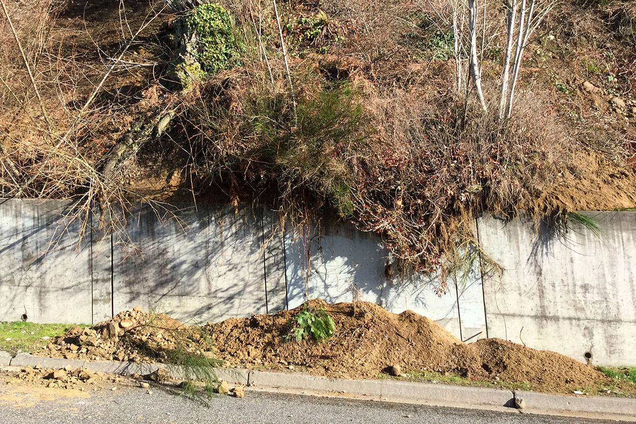 Pierce County cleans up landslide on South Prairie Road East