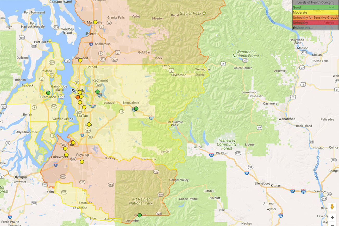 Pierce County burn ban lifted Puget Sound Clean Air Agency Update