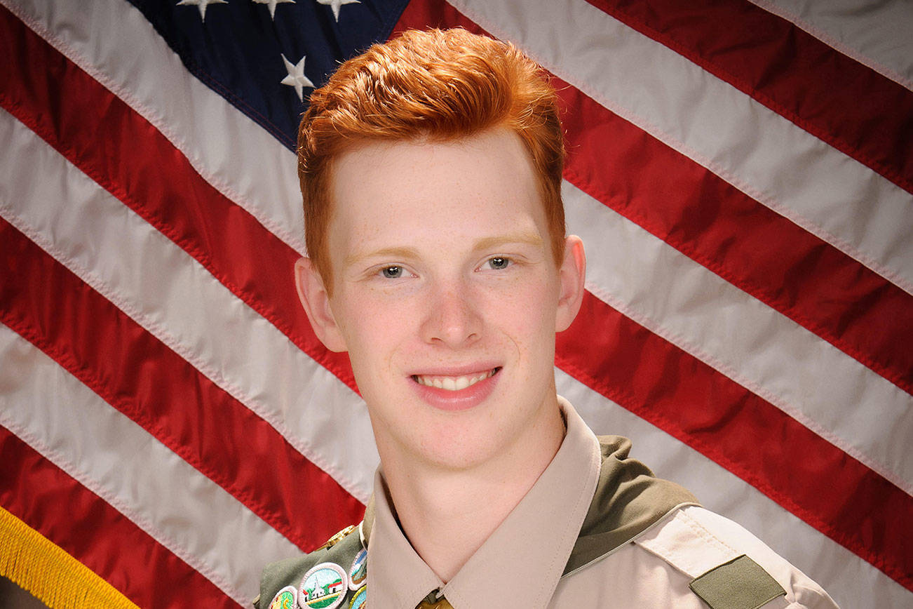 Local Scout earns his wings