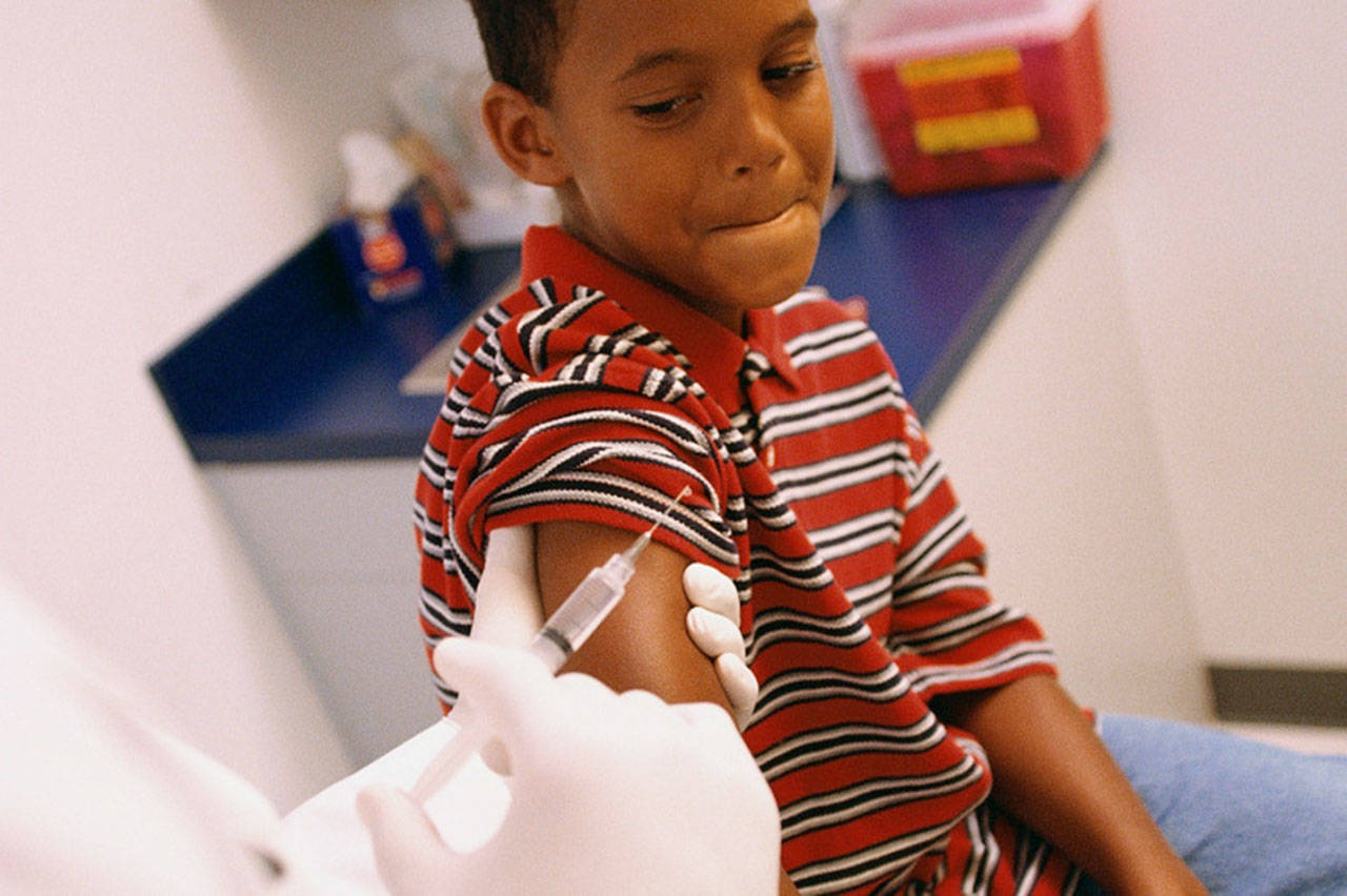 If you don’t like shots, you can still get vaccinate with a nasal spray. Image courtesy Public Health Insider/©1998 EyeWire, Inc.