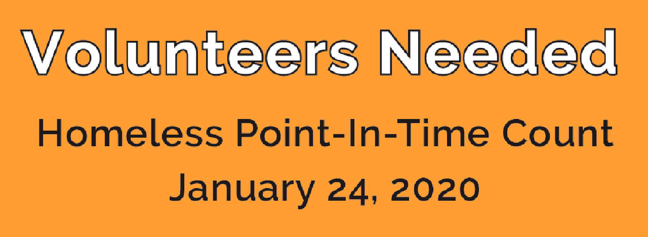 Volunteers needed for Point-In-Time County | Pierce County