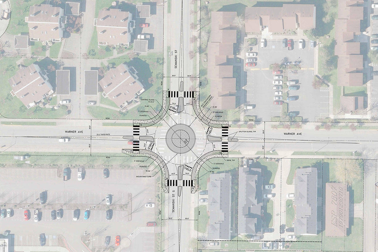 EHS roundabout on Warner and Semanski to be built summer of 2021