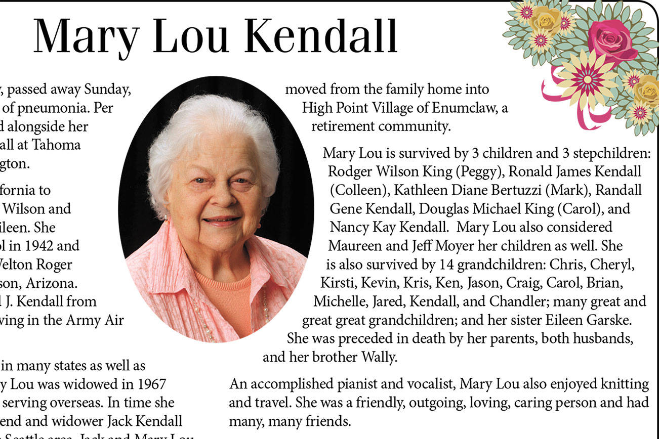 Mary Lou Kendall