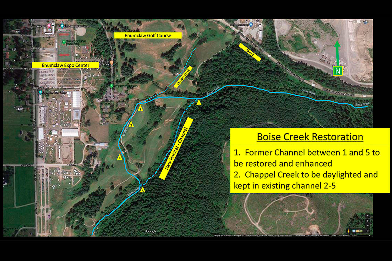 City looking to direct Boise Creek away from golf course