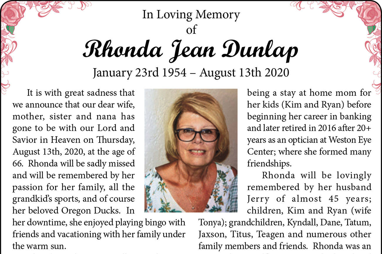 Rhonda Dunlap