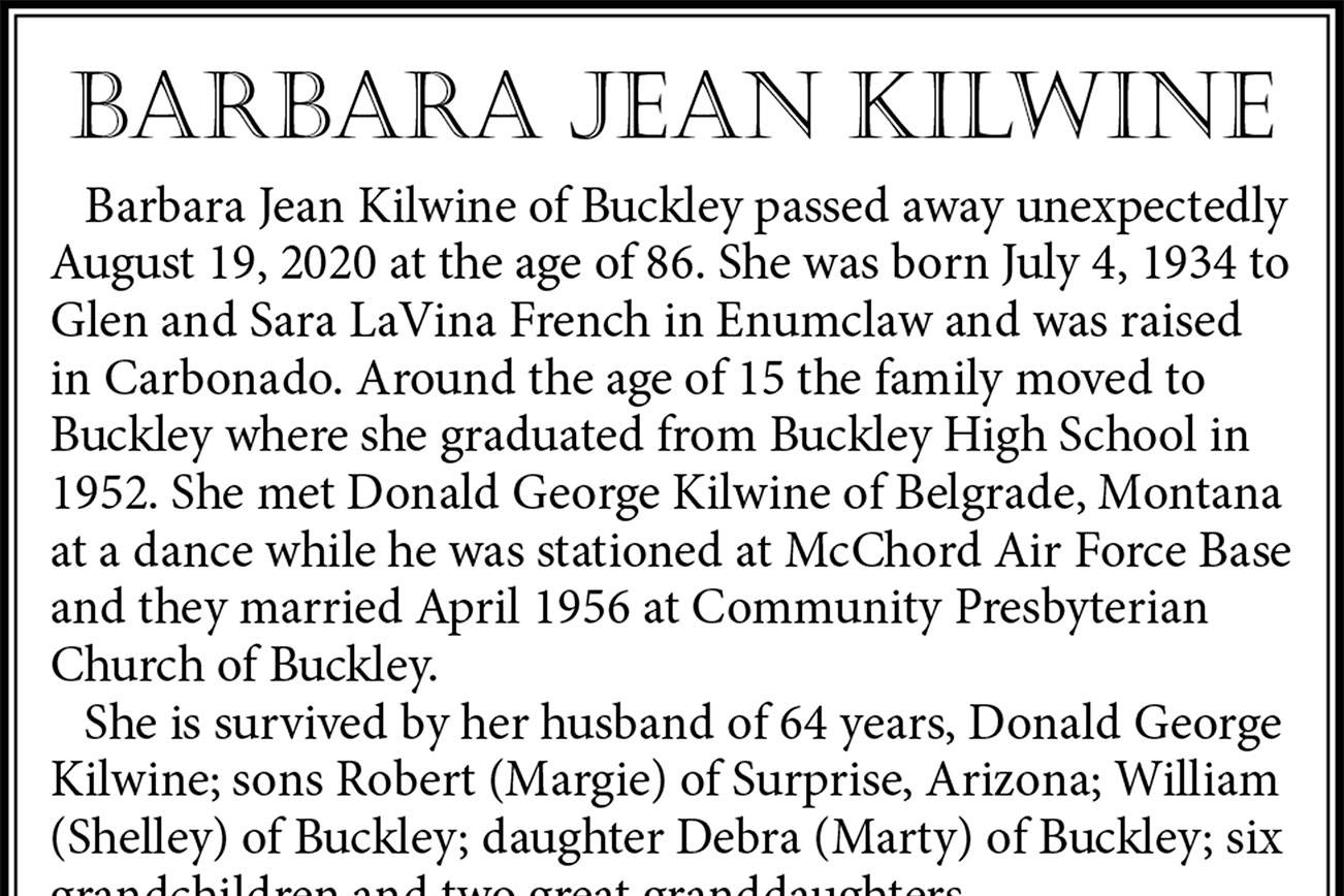 Barbara Kilwine