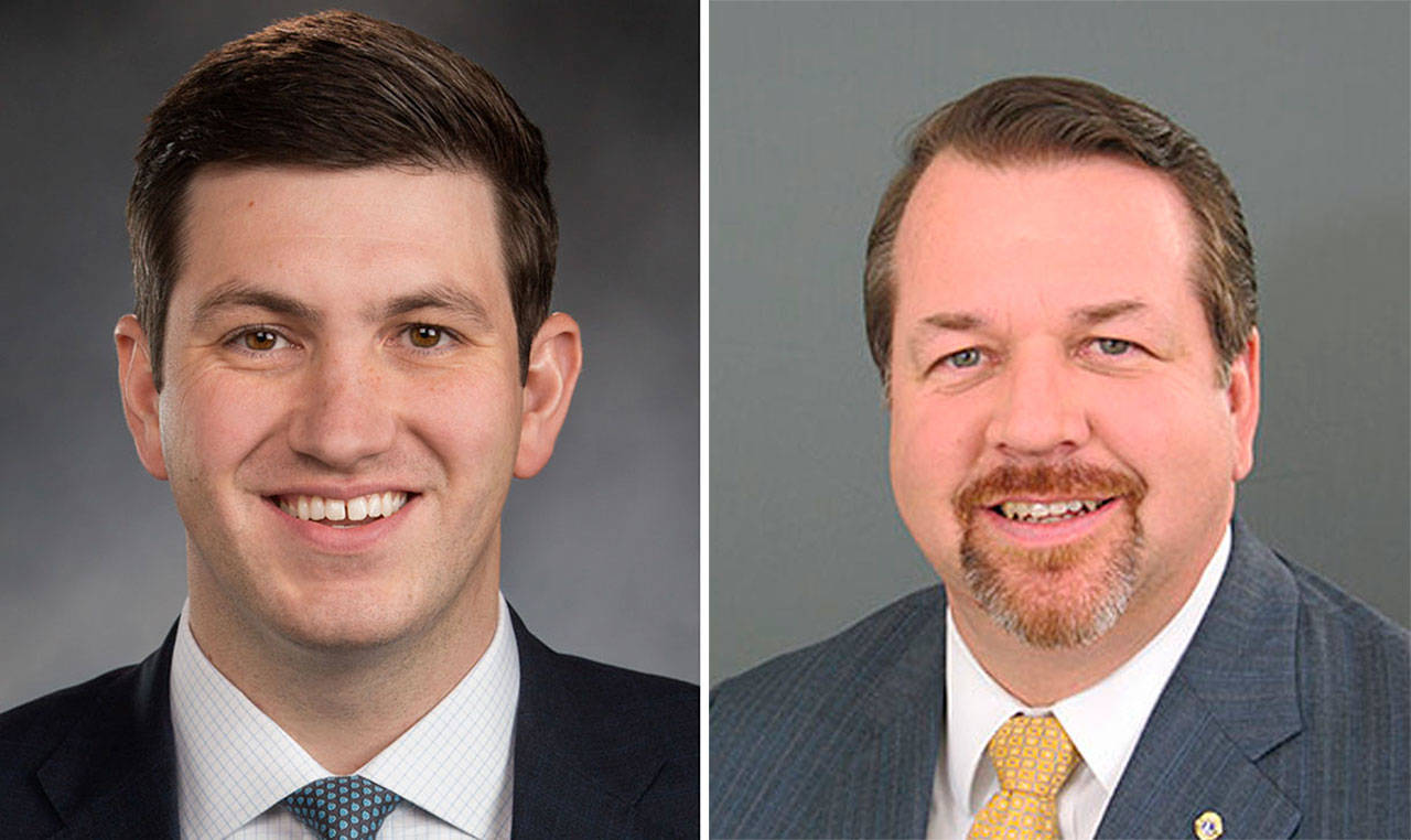 Representative Drew Stokesbary (R-Auburn) and Eric Robertson are handily winning their legislative district races.