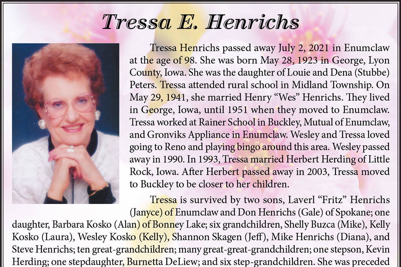 Tressa E. Henrichs