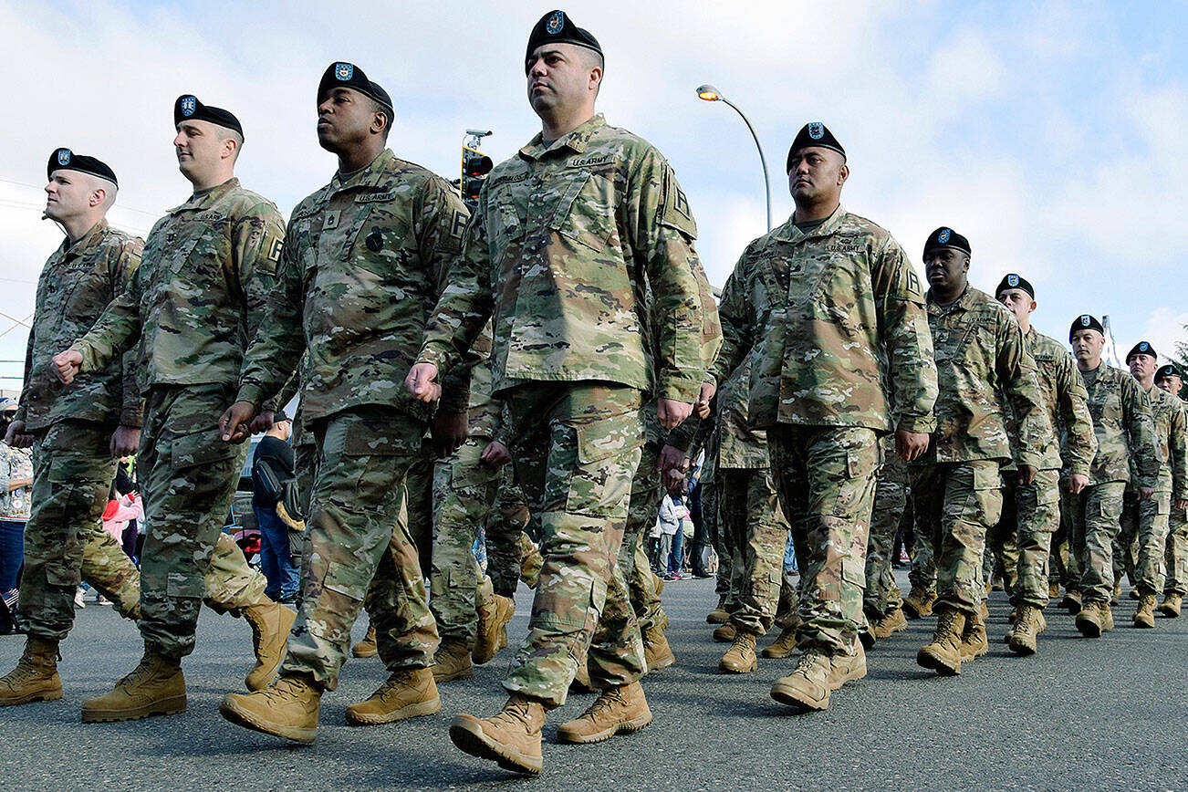 File photo
Auburn’s 57th annual Veterans Parade and Observance will begin at 11 a.m. Nov. 5 in downtown Auburn.