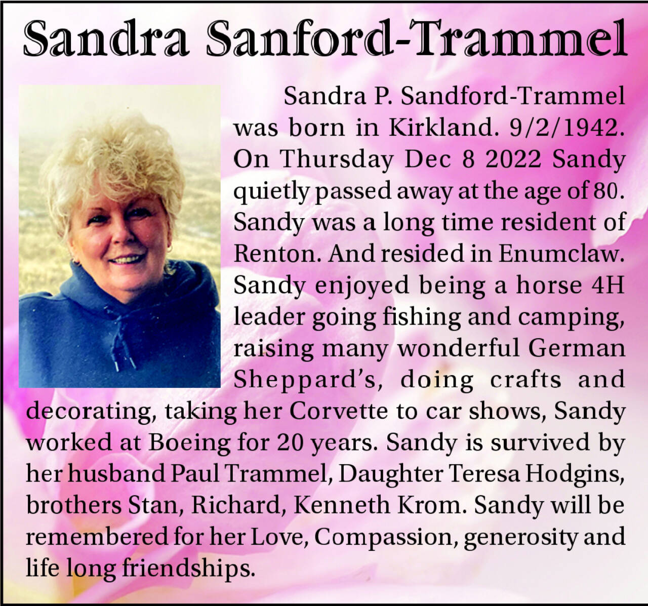 Sandra Sanford-Trammel