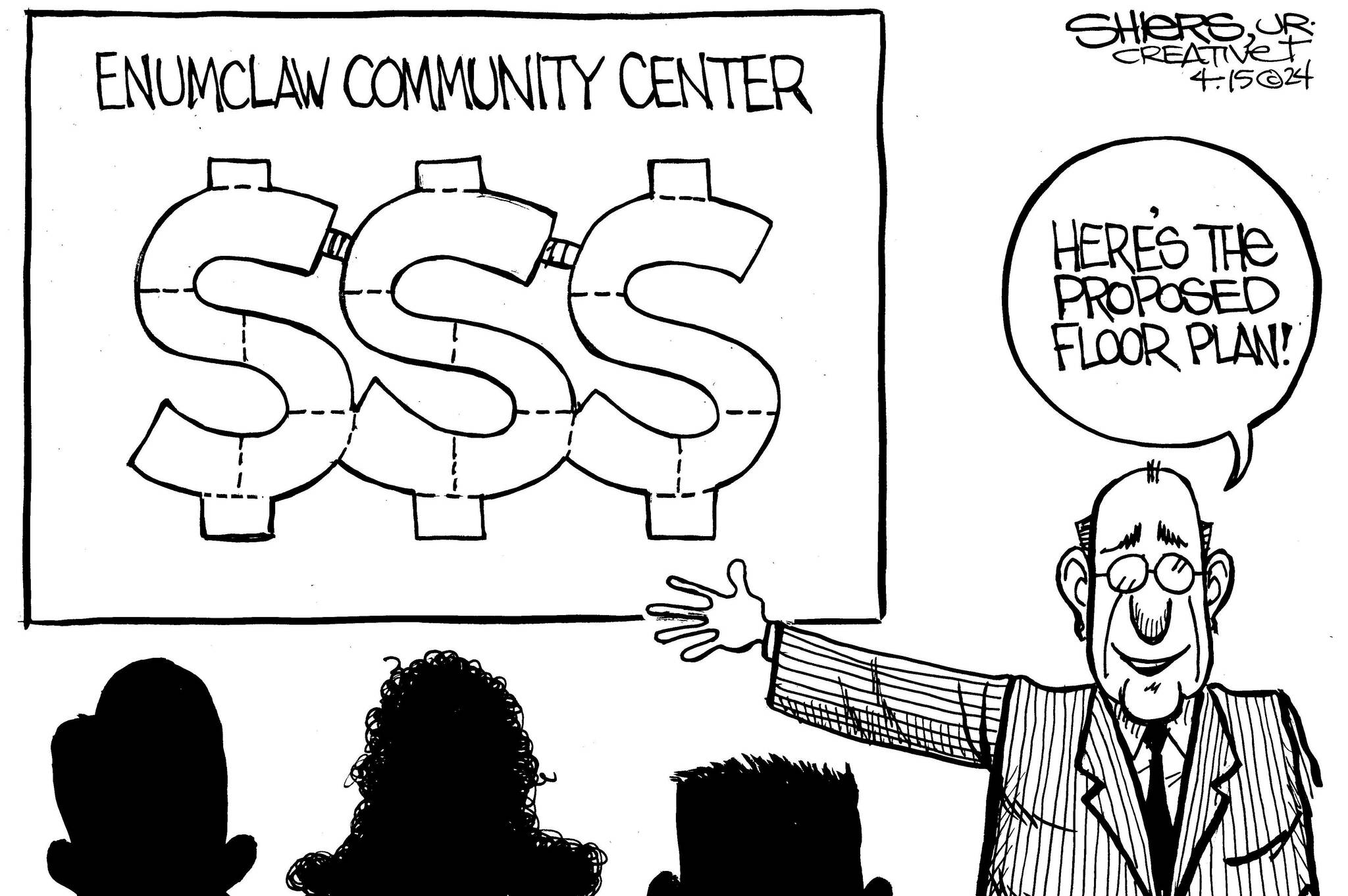 The cost of the proposed Enumclaw Community Center | Shiers | Courier-Herald