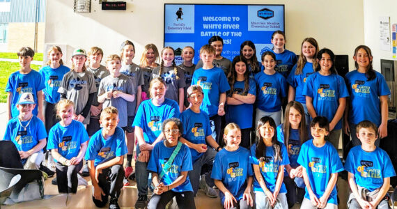 Courtesy photo
Twenty-nine White River School District fourth and fifth graders recently participated in the first Battle of the Books showdown since the COVID-19 pandemic.