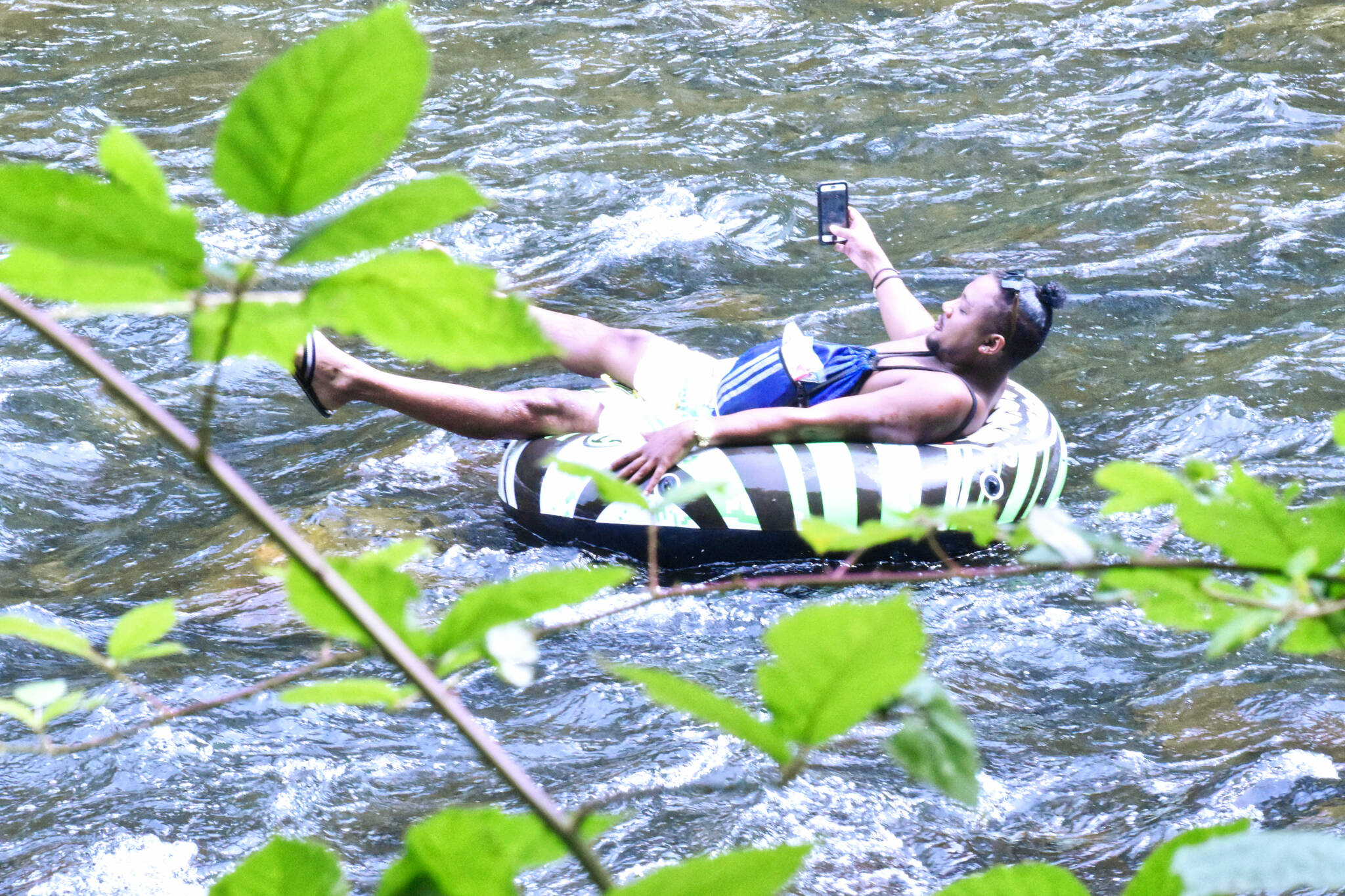 If you’re looking to beat the heat, the Green River may be a good place to cool off as it flows through Flaming Geyser State Park. File photo by Kevin Hanson