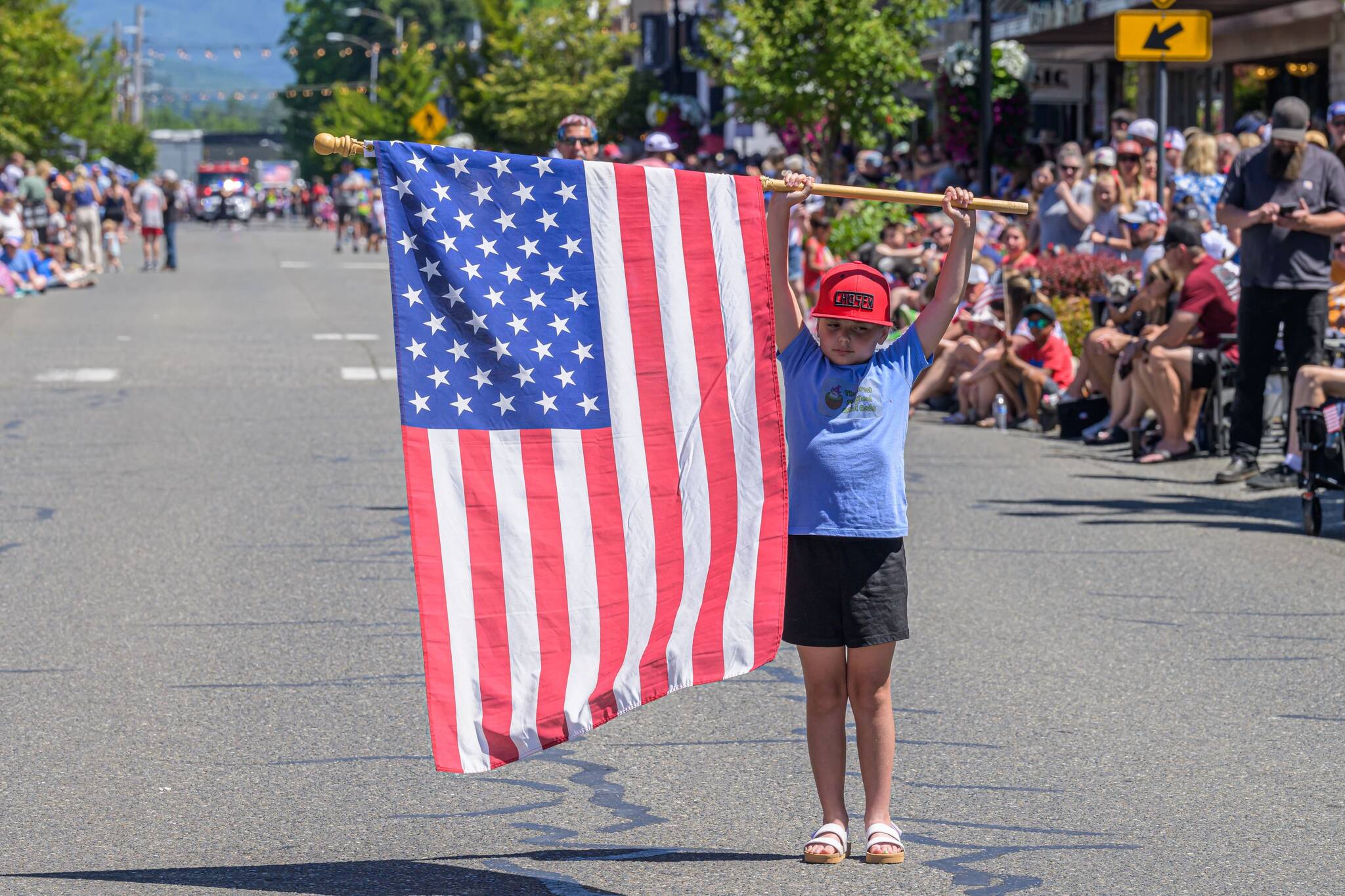 Stars and Stripes dominated Cole Street last Thursday for the local Chamber of Commerce’s annual Fourth of July Parade, inviting residents from all around the Plateau to celebrate their country’s independence. Photos by Vic Wright