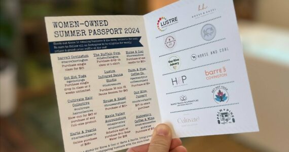 Summer Passports can be found at all 12 participating women-owned businesses. Courtesy photo.