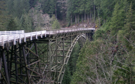 Photo by Ben Cody
The Fairfax bridge outside Carbonado is more than a century old.