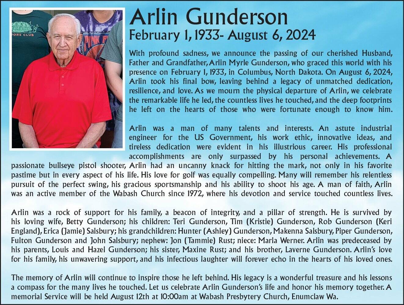 Arlin Gunderson