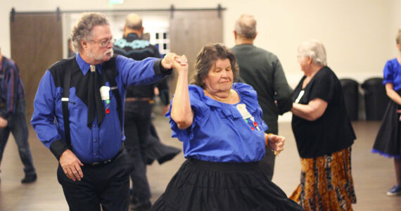 The local square dancing club is also starting up and hosting classes on Sept. 17. Photo by Ray Miller-Still