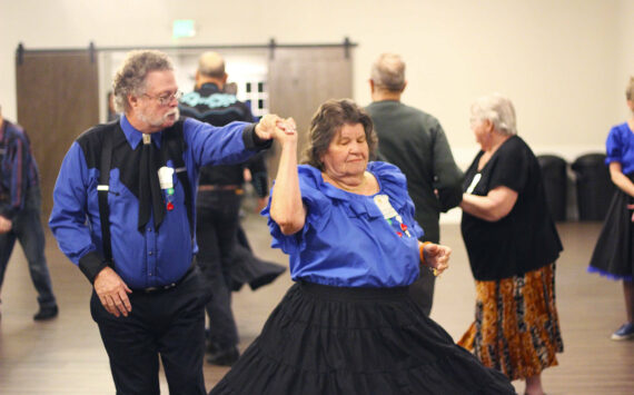 The local square dancing club is also starting up and hosting classes on Sept. 17. Photo by Ray Miller-Still