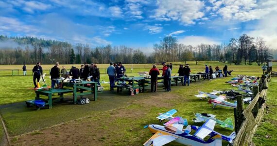 Photo courtesy Damian Floth
More than 100 flyers are current members of the Flaming Geyser Flyers, but more than 350 members have passed through the club over three decades.